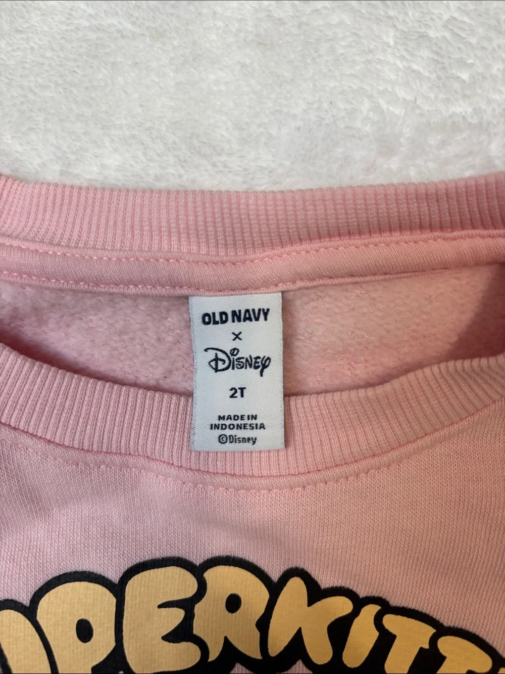 Old Navy Pink Superkittie Squad Graphic Sweatshirt